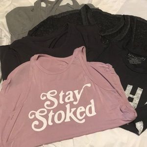 Bundle of 5 Target graphic tanks